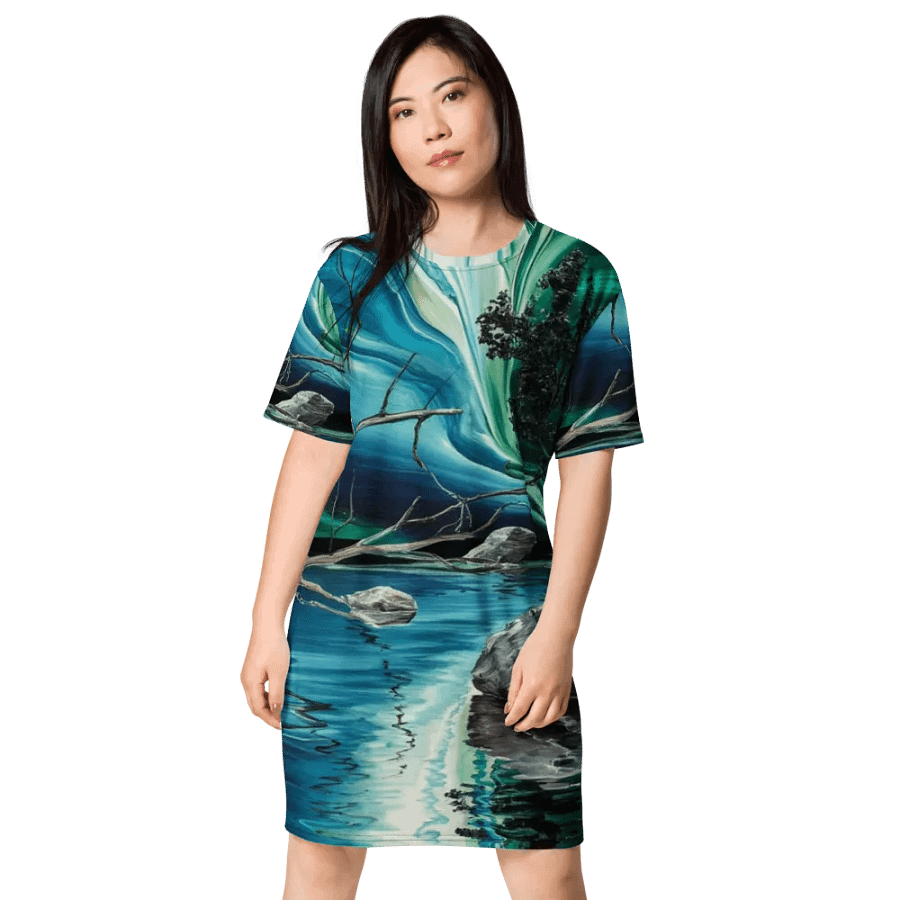 Magic Reflection, T-Shirt Dress product image (3)