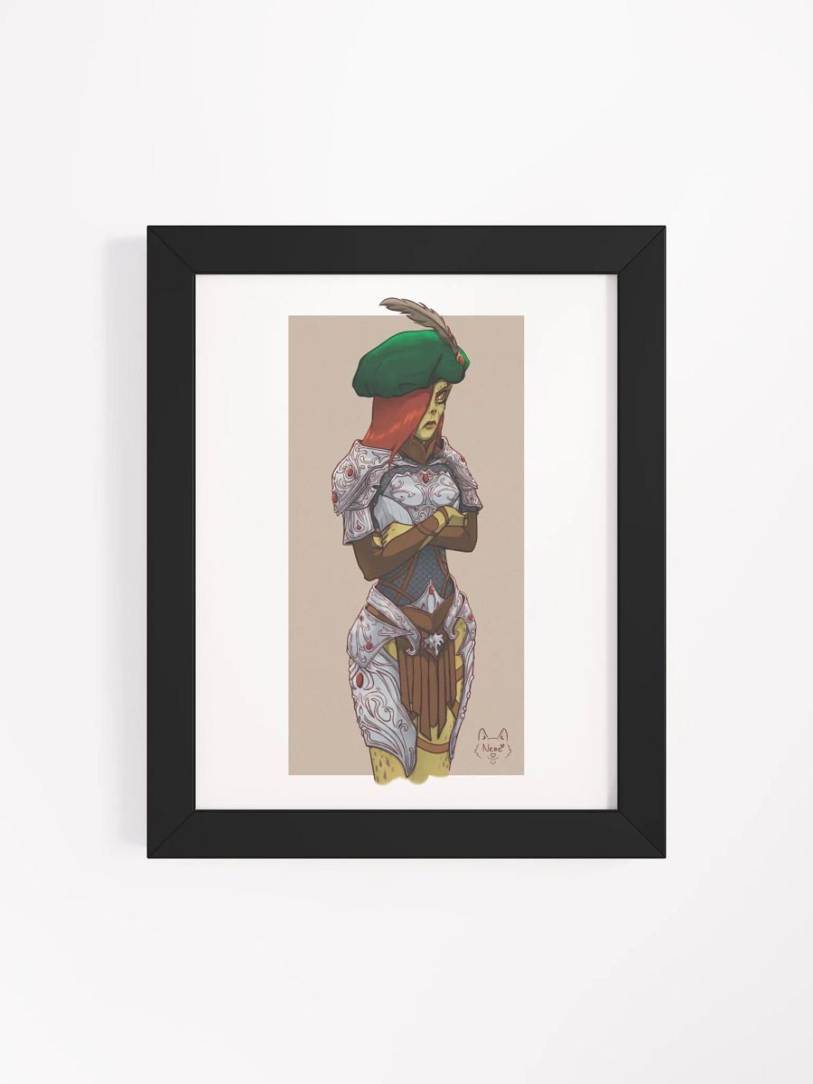 Framed Lae'zel Art Print product image (4)