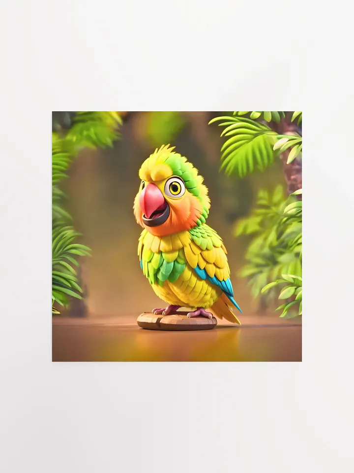 Endangered Species - Mexico - Yellow-headed Parrot Poster product image (1)