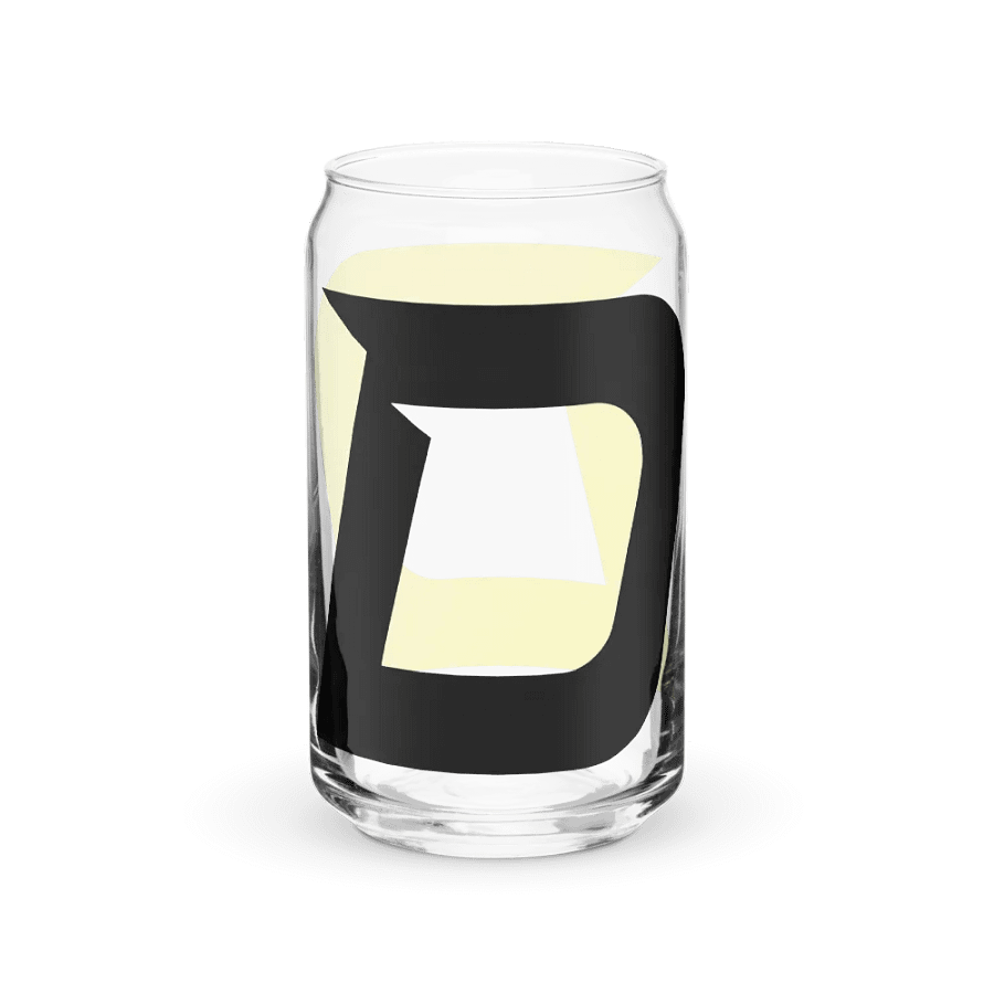 Double Logo Glass Cup product image (9)