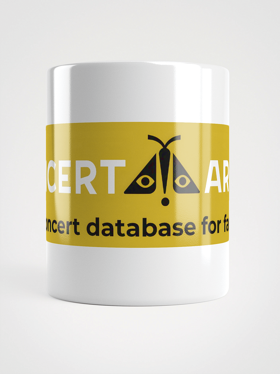 Concert Archives Mug (Yellow/White) product image (5)
