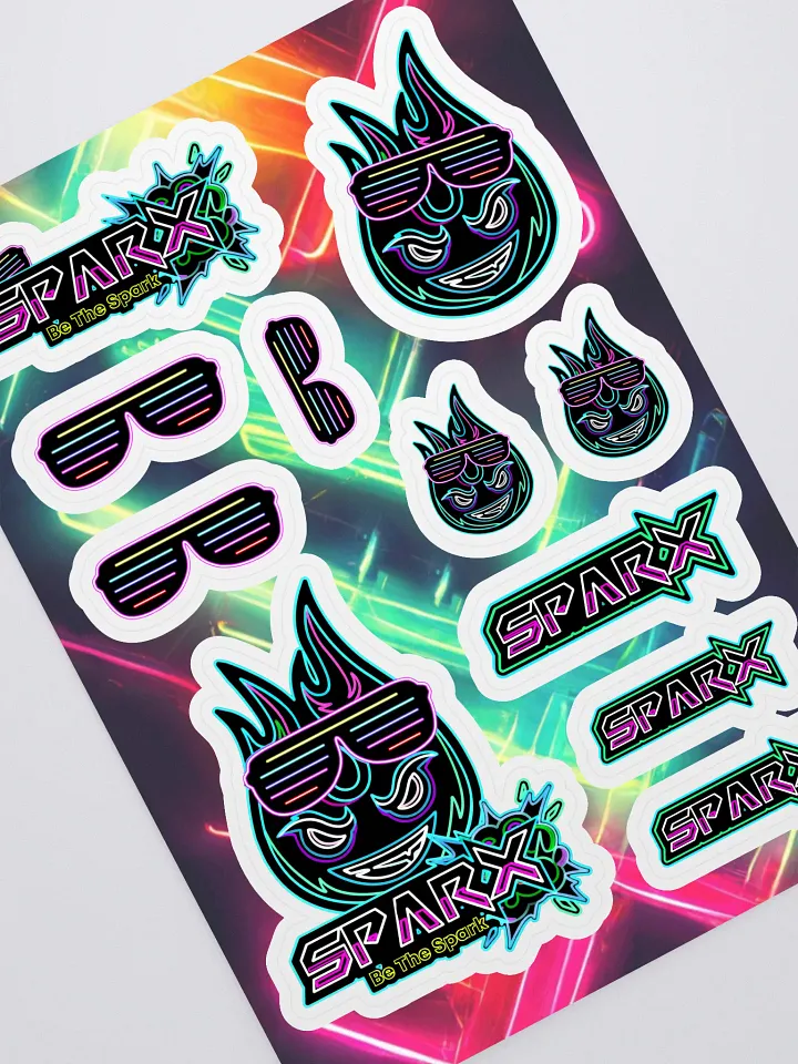 Retro Sticker Sheet product image (1)