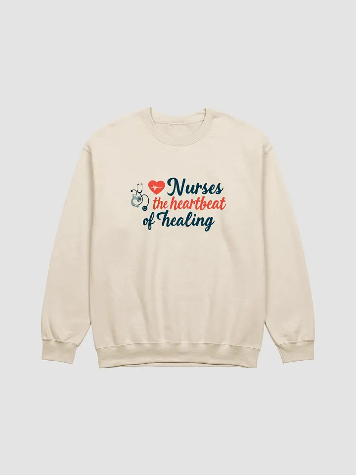 Healing Heartbeat Nurses Crewneck product image (1)