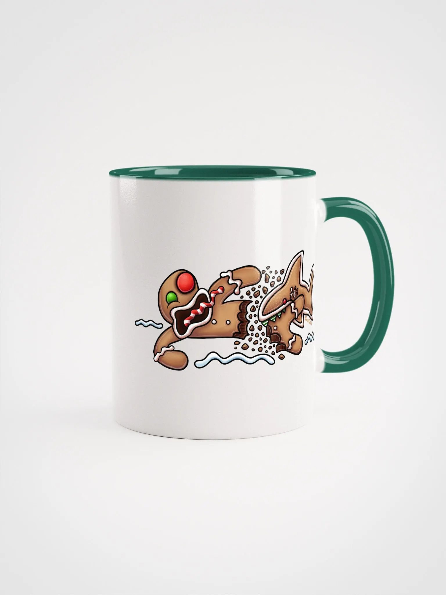 Gingerbread Shark Attack Mug product image (1)