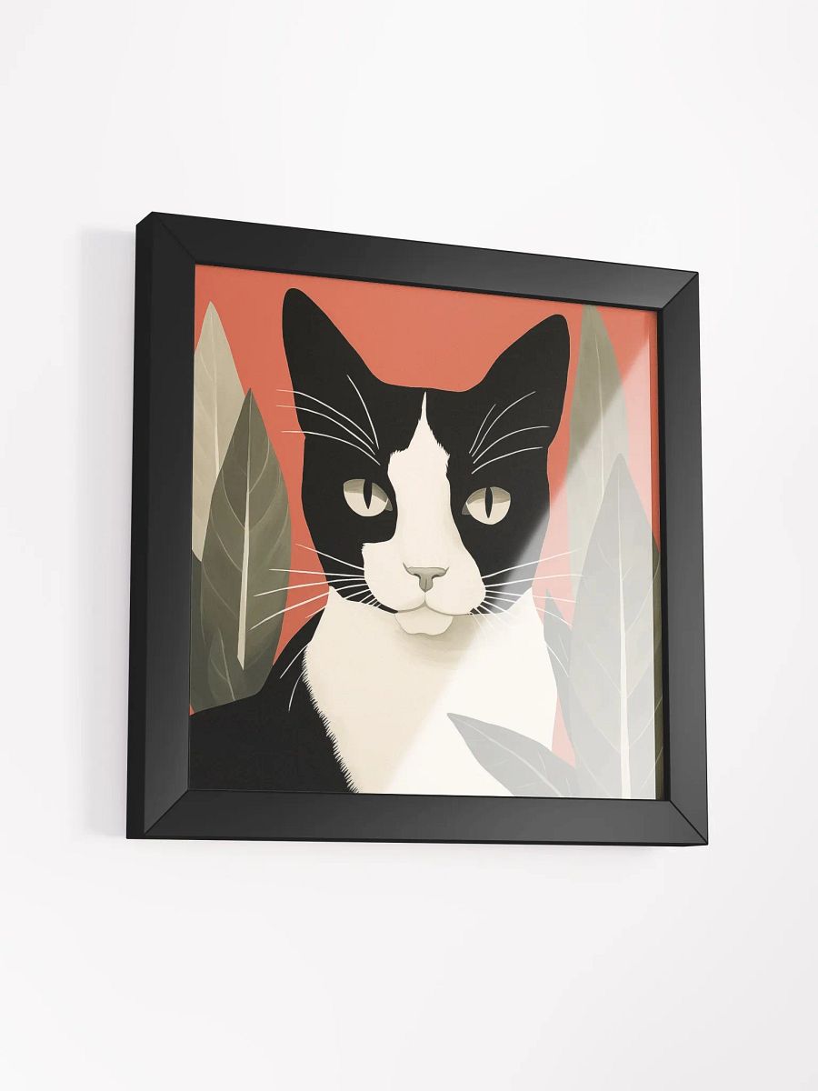 Whiskers and Leaves Framed Poster product image (20)