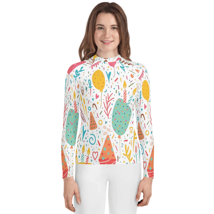 In My Double Digits Era - 10th Birthday Rash Guard product image (1)