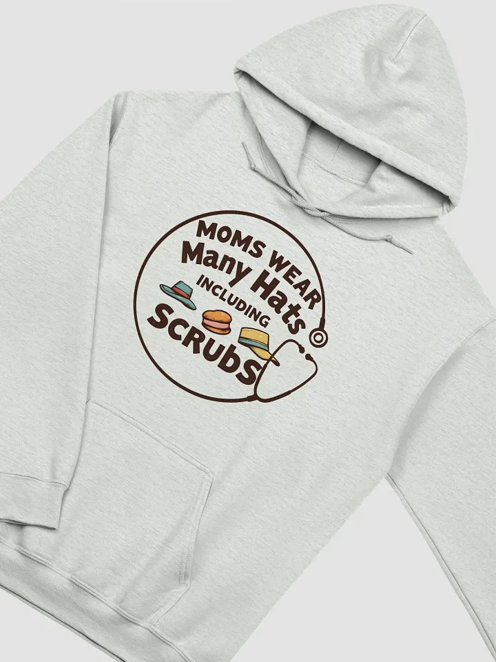 stethoscope, Moms Wear Many Hats Hoodie product image (23)