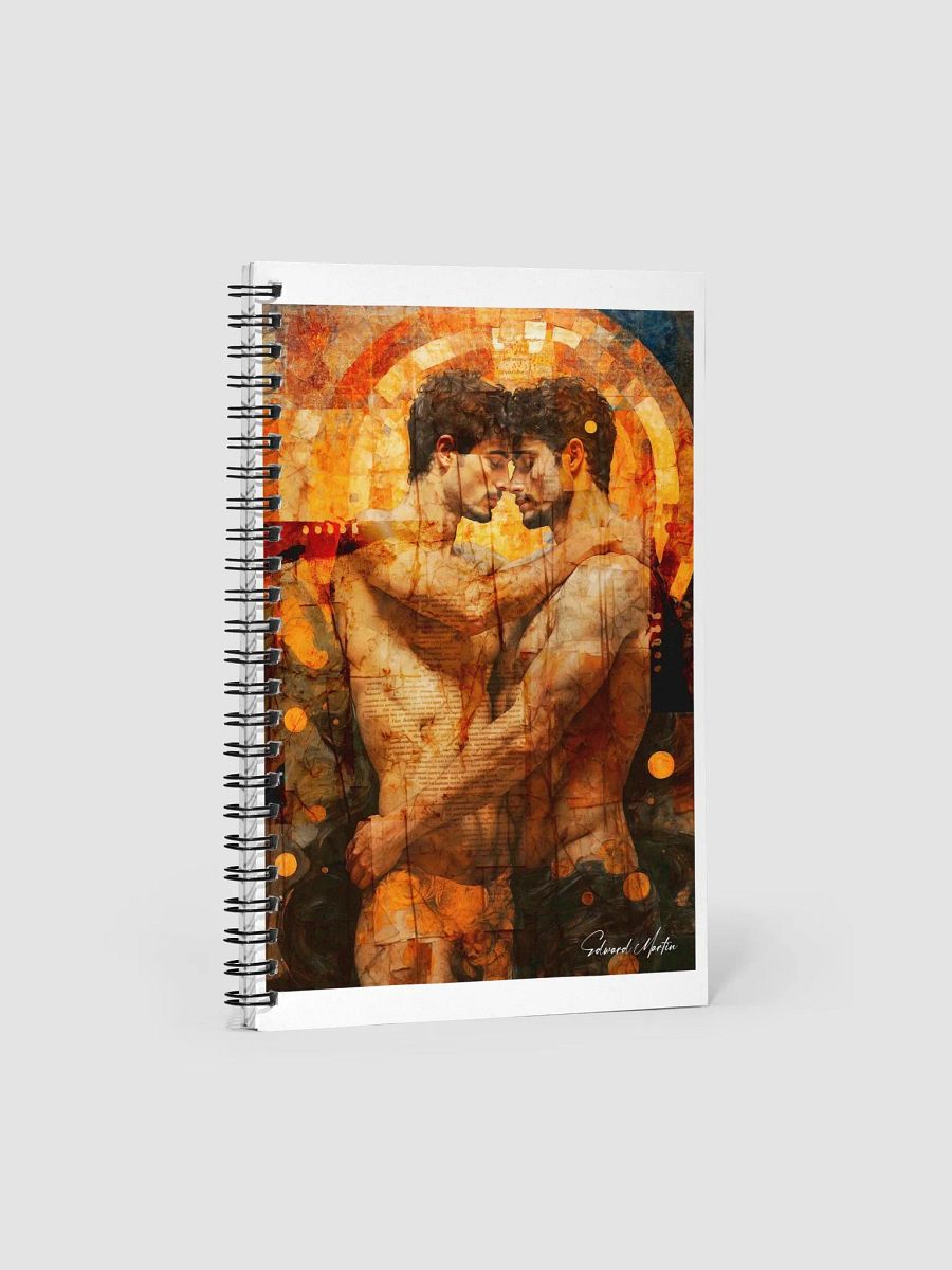 Ethereal Embrace Spiral Notebook product image (1)
