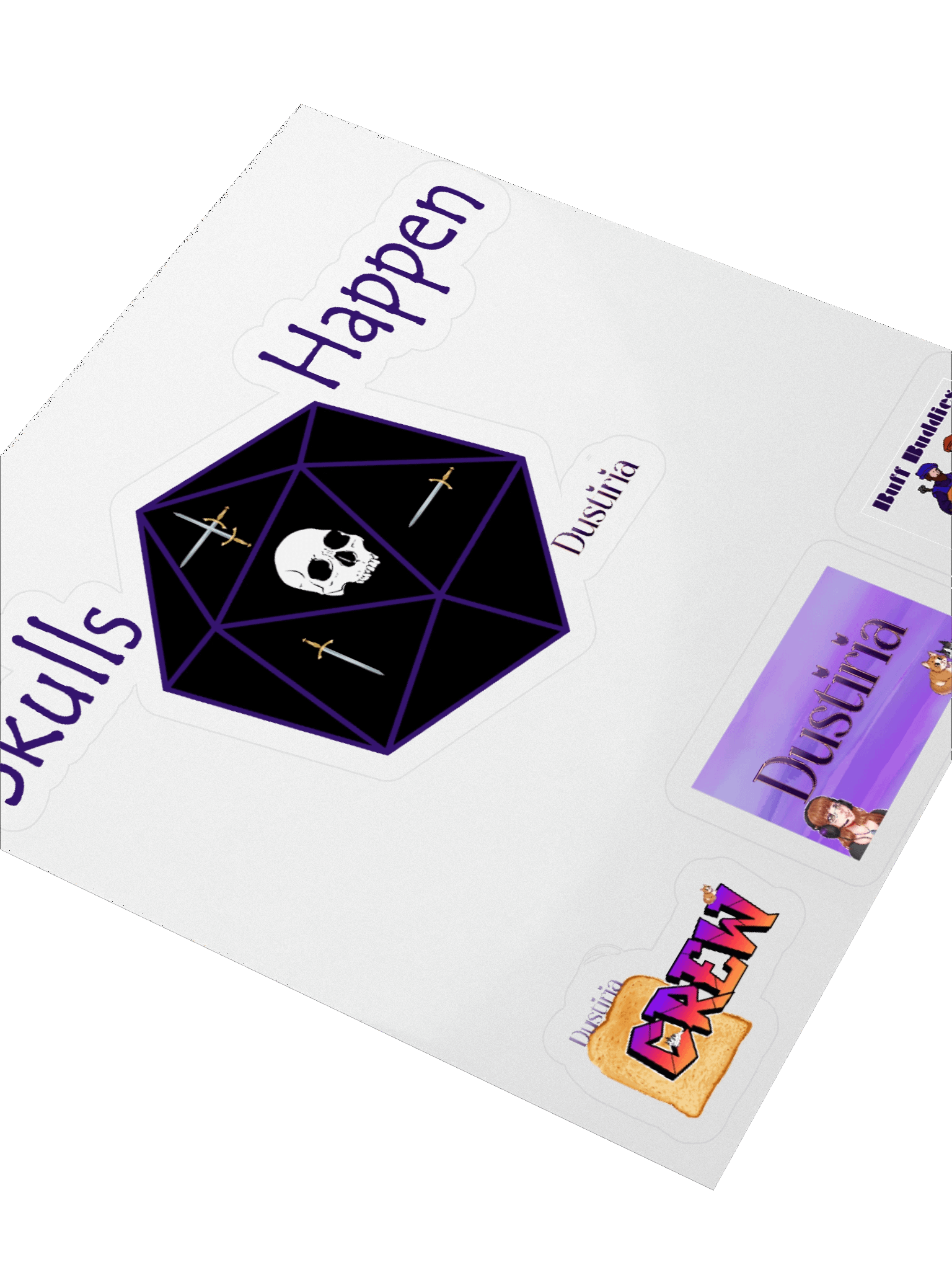 Skulls Happen Sticker product image (3)