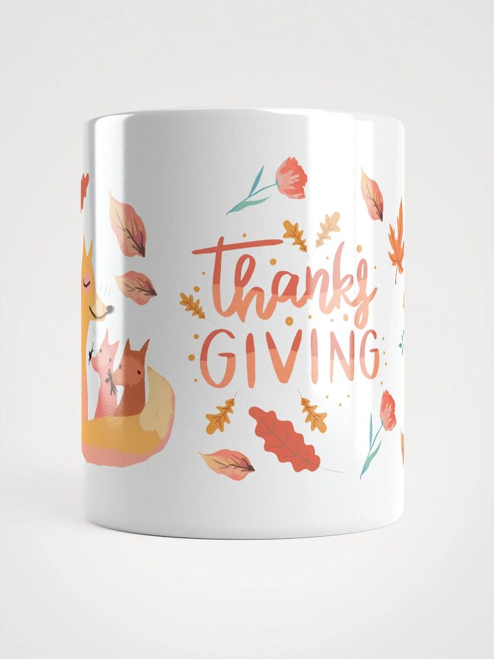 Foxy Floral Thanksgiving Mug product image (2)