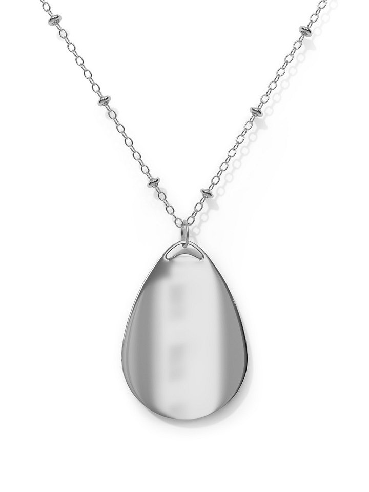 Necklace - Classic TheRealTheWarrior Logo Oval Necklace product image (2)