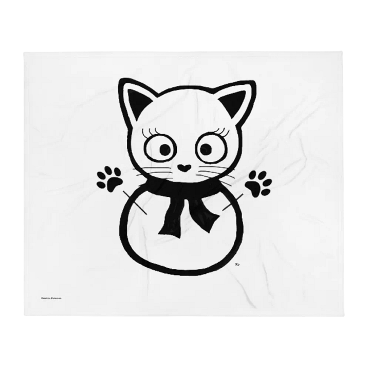 Furry Kitty Hugs Throw Blanket product image (2)