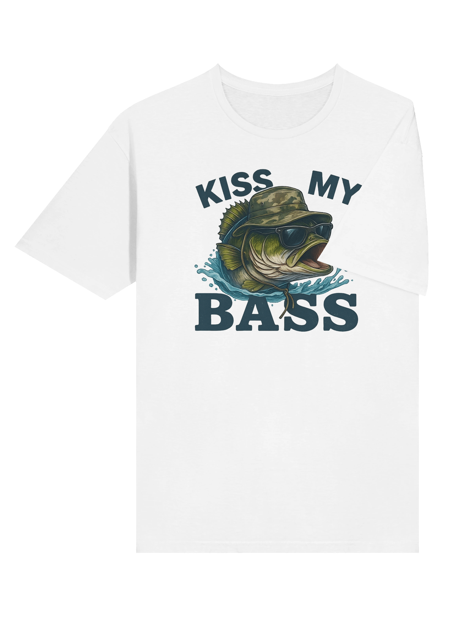 Splashy Bass Camo Tee product image (6)