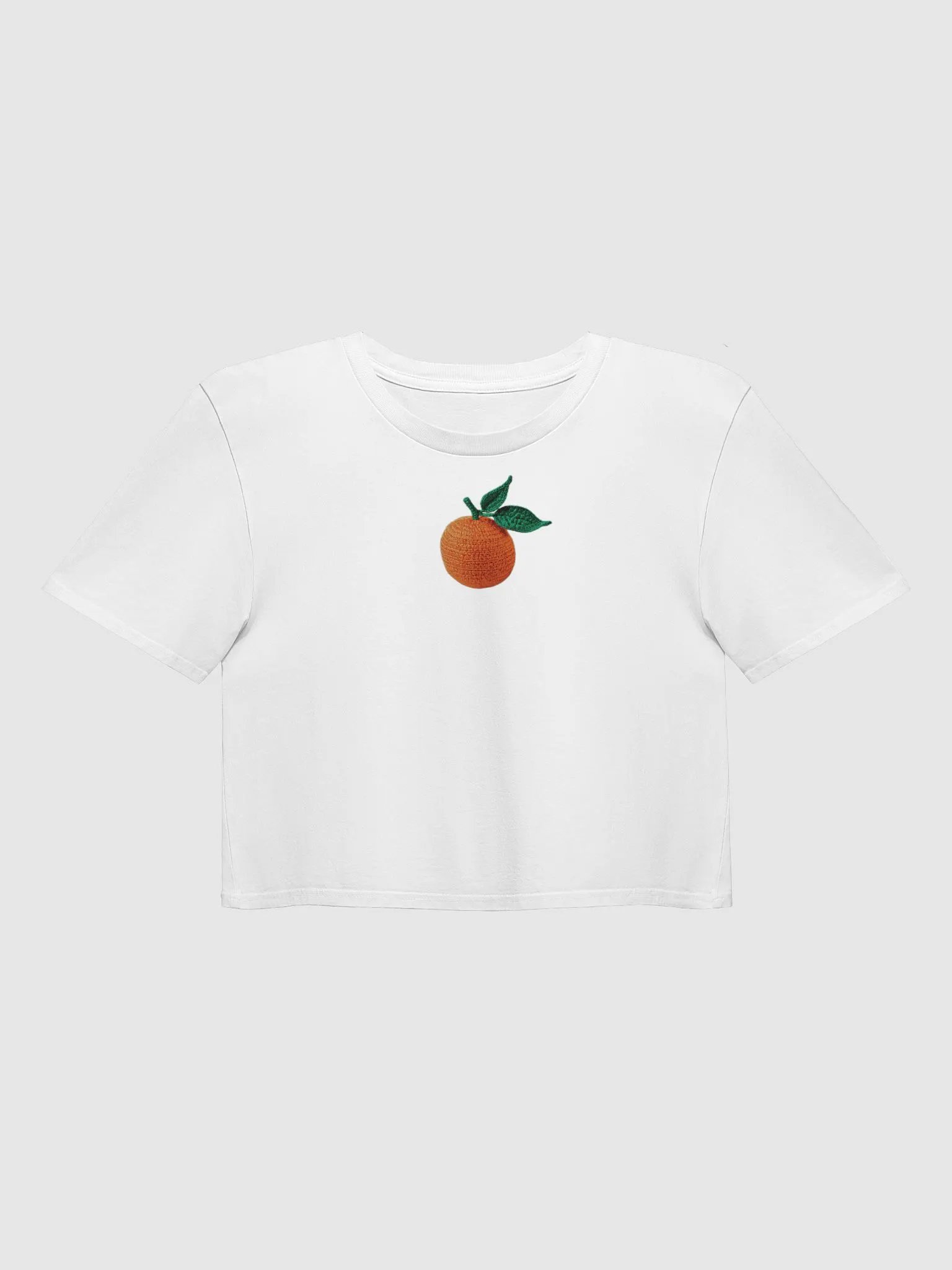 CozyAvocado Women's Premium Orange Crop Top #13 product image (1)