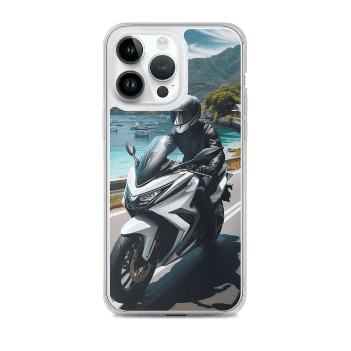 Rider's Edge iPhone® MagSafe® Clear Case | Ai Design product image (1)