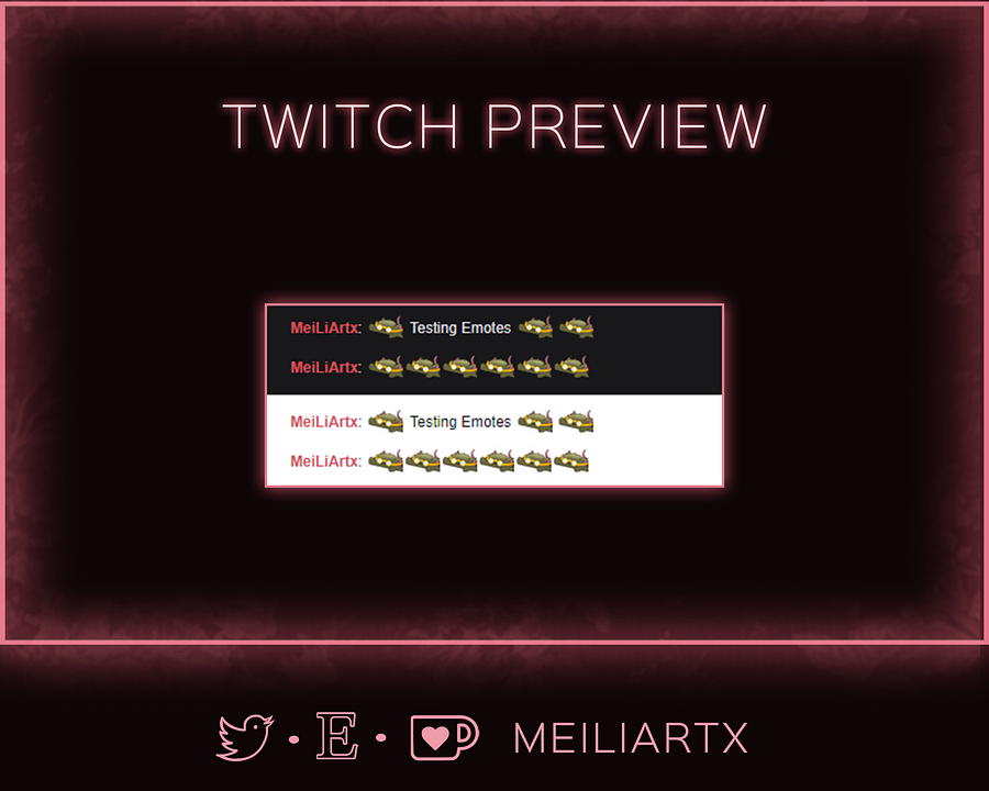 ANIMATED EMOTE Chibi Twitch Bongo Tap product image (3)