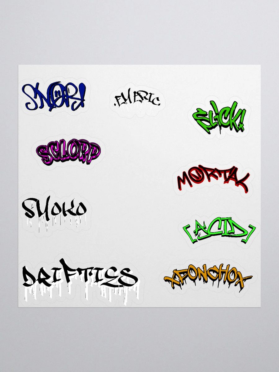 GRAFFITI! Stickers product image (1)