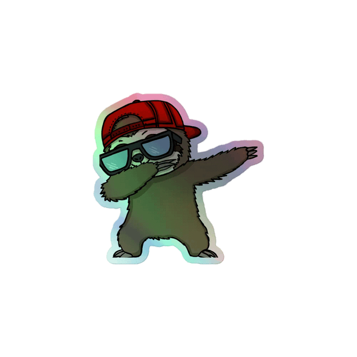 Holographic Sticker Sheet - Dab product image (1)