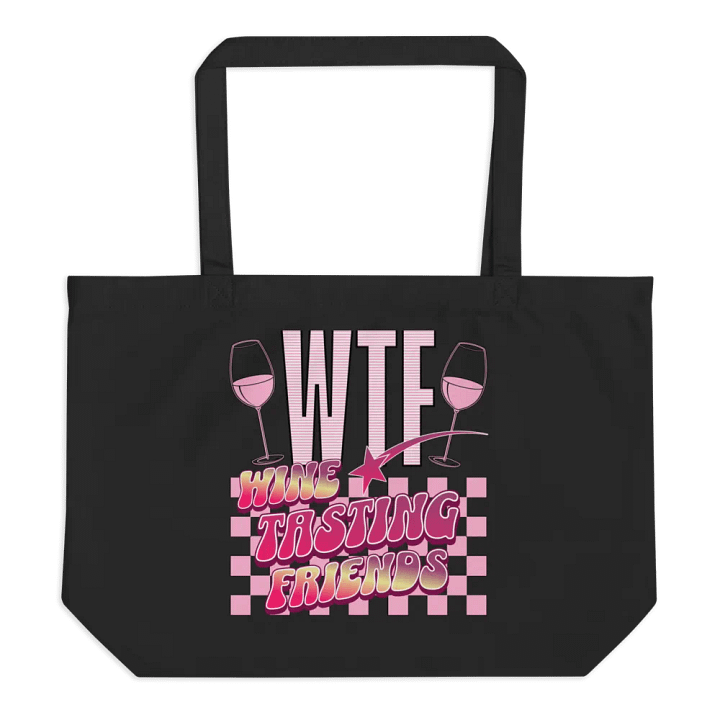 WTF Wine Tasting Friends Tote Bag product image (1)