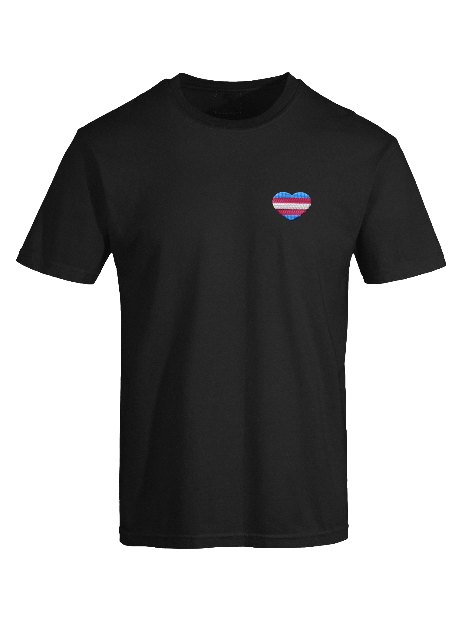 Trans Pride Embroidered T-Shirt product image (3)