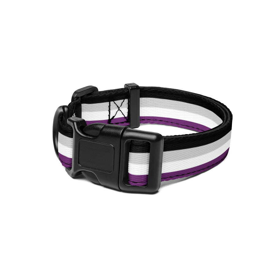 Asexual Pride Flag Pet Collar product image (1)