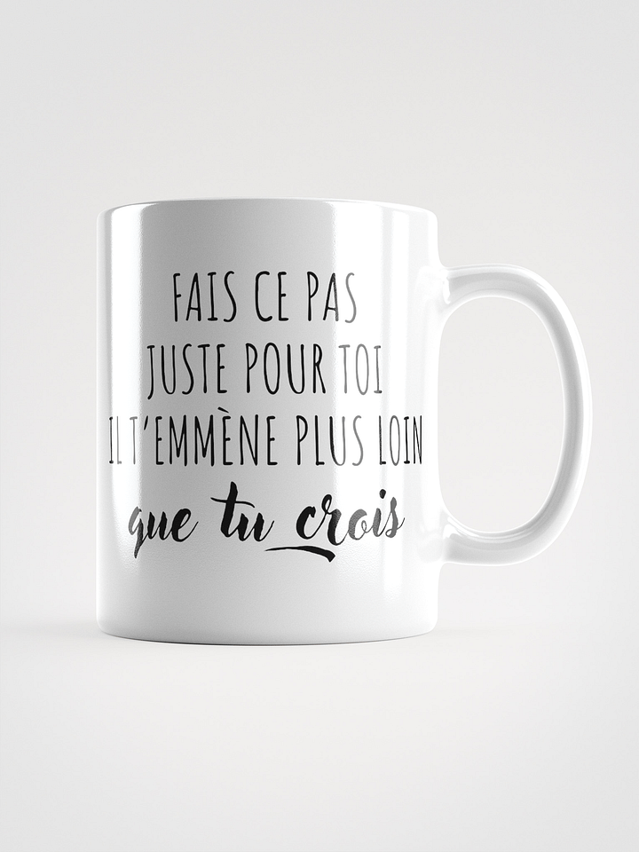 Mug Blanc - Fais ce pas - Cadeau citation positive product image (1)