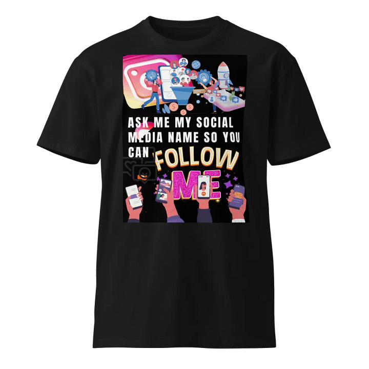 Social Media Enigma Graphic T-Shirt product image (1)