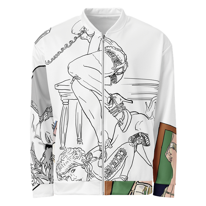 "The Mel" - Robot Girls Bomber Jacket product image (1)