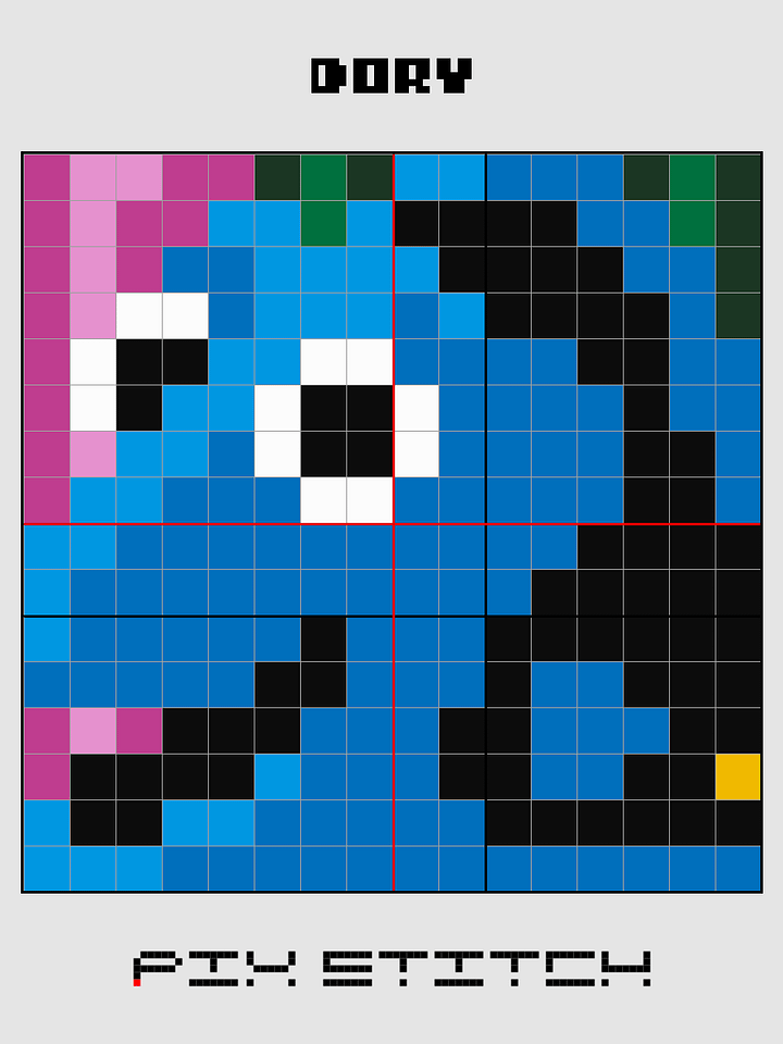 Dory Pixel Art product image (2)