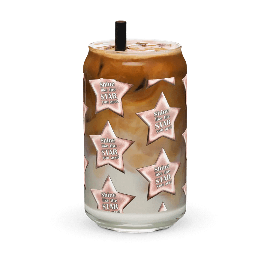 Shining Star Glass (Pink Star) product image (6)