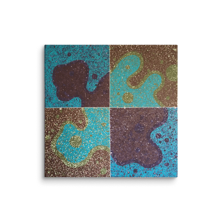 Laughing at the Jig on Canvas (32" x 32") product image (1)
