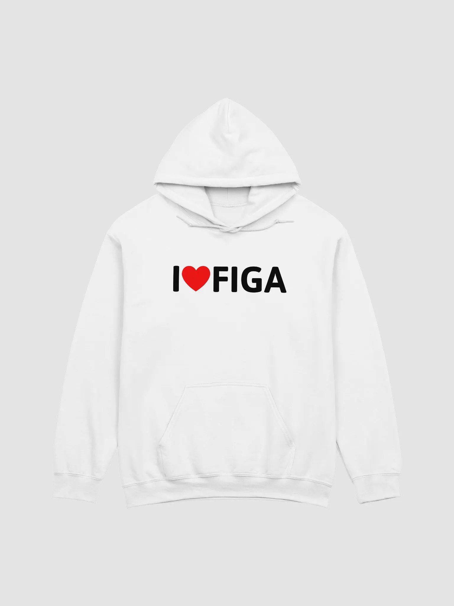 i ❤️ figa hoodie light product image (4)