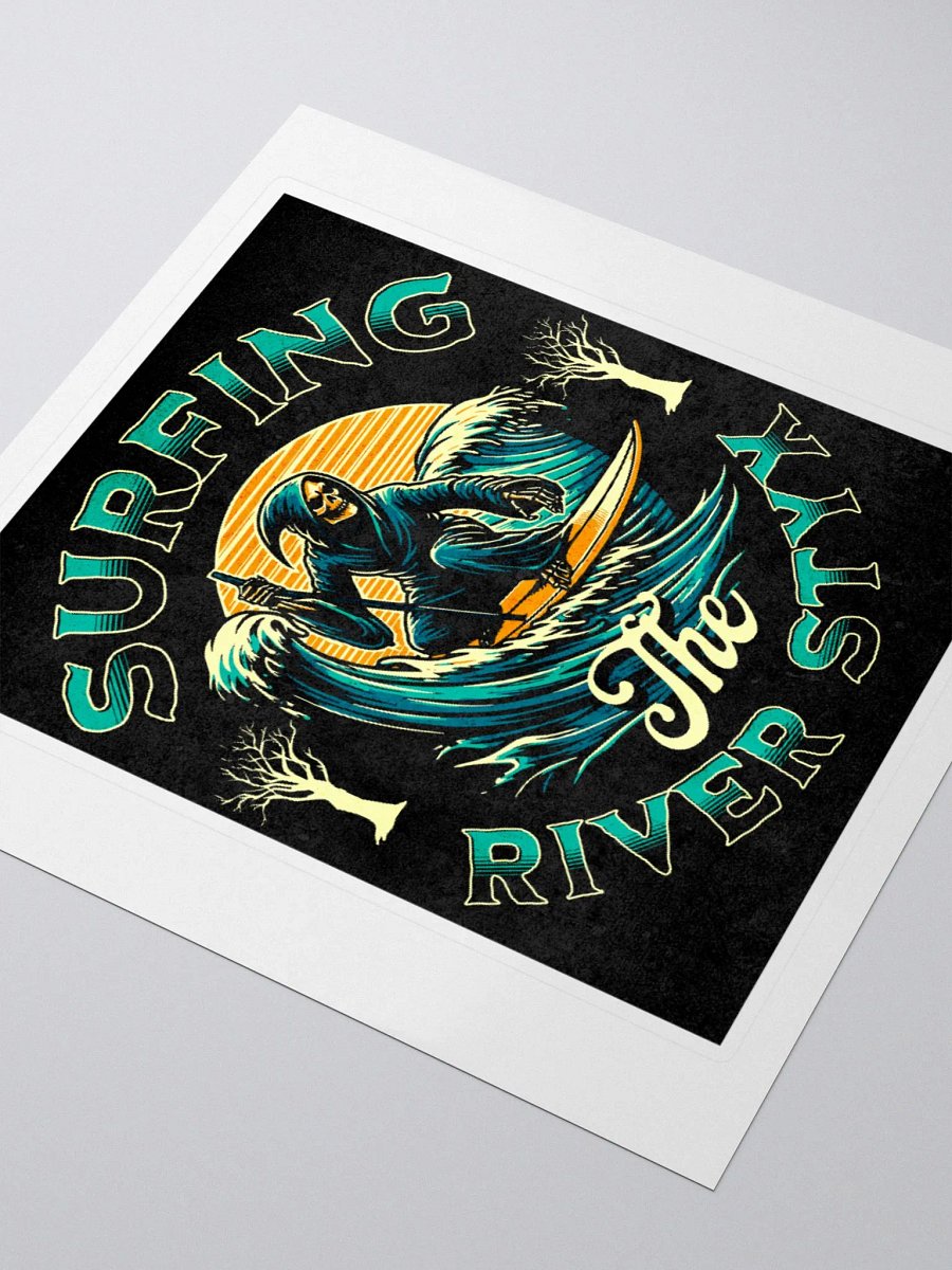 Surfing The River Styx Sticker product image (3)