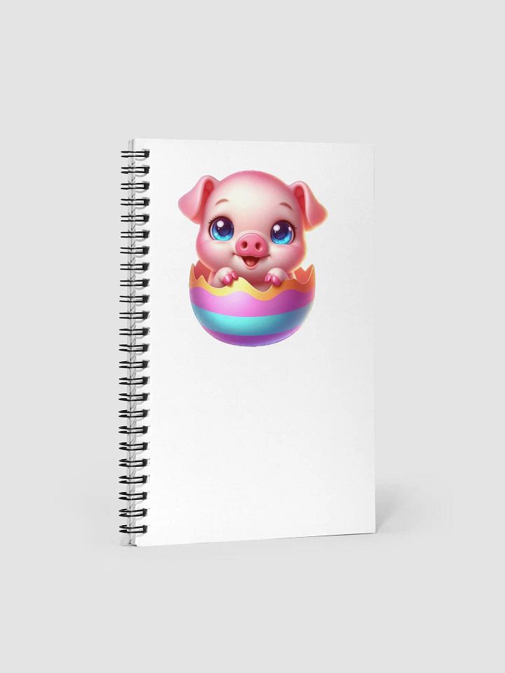 Pig Easter Egg - Notebook product image (1)