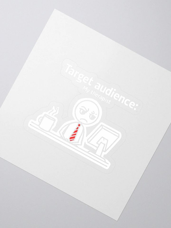 Target Audience: My Therapist Stickers product image (2)