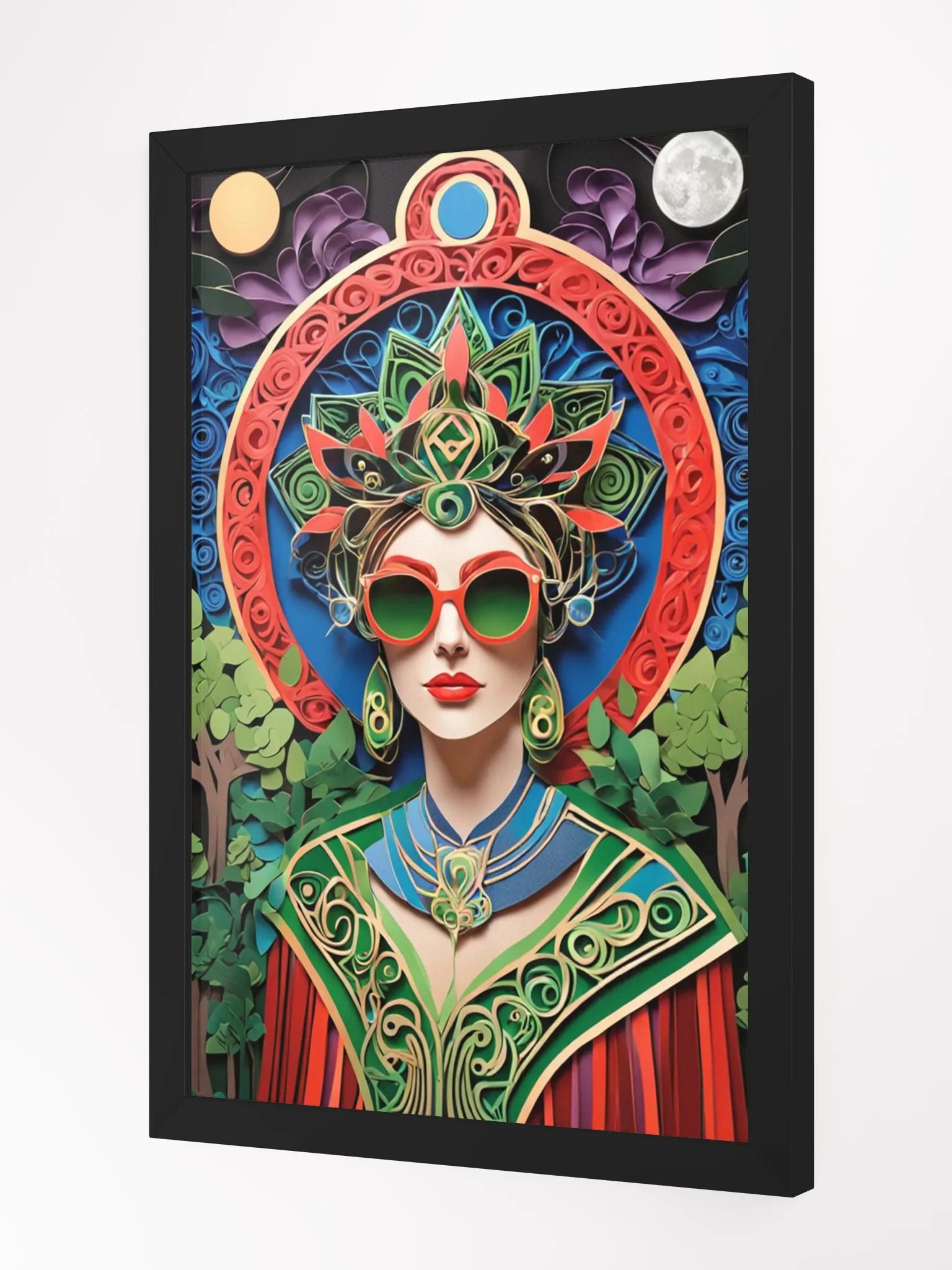 Winter Wiccan 16 - Framed Matte Poster product image (2)