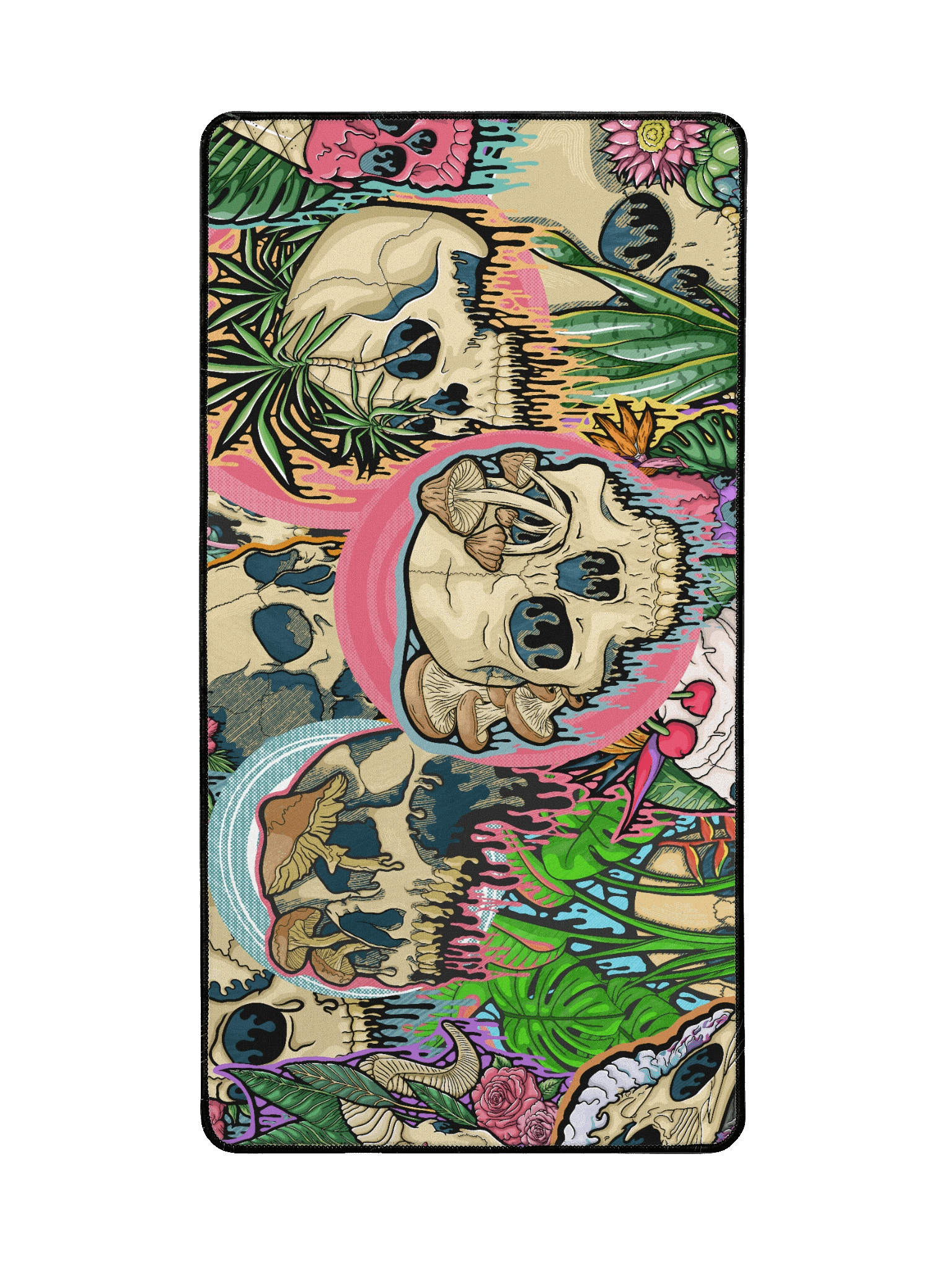 Drippy Skulls Gaming Mousepad product image (2)