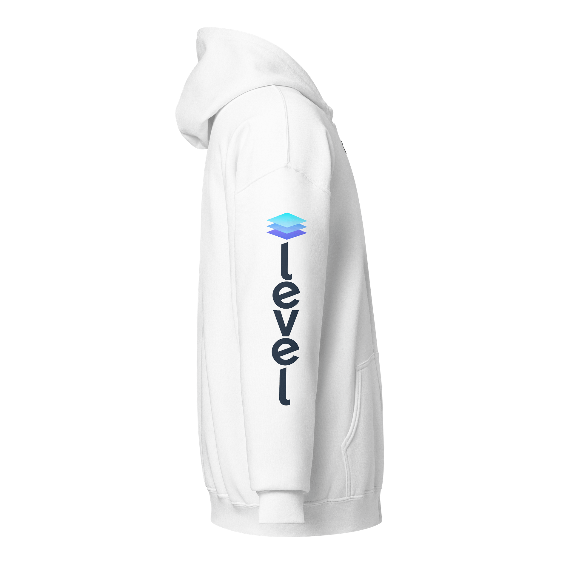 Level Zip Hoodie - Light (Sleeve Print) product image (4)