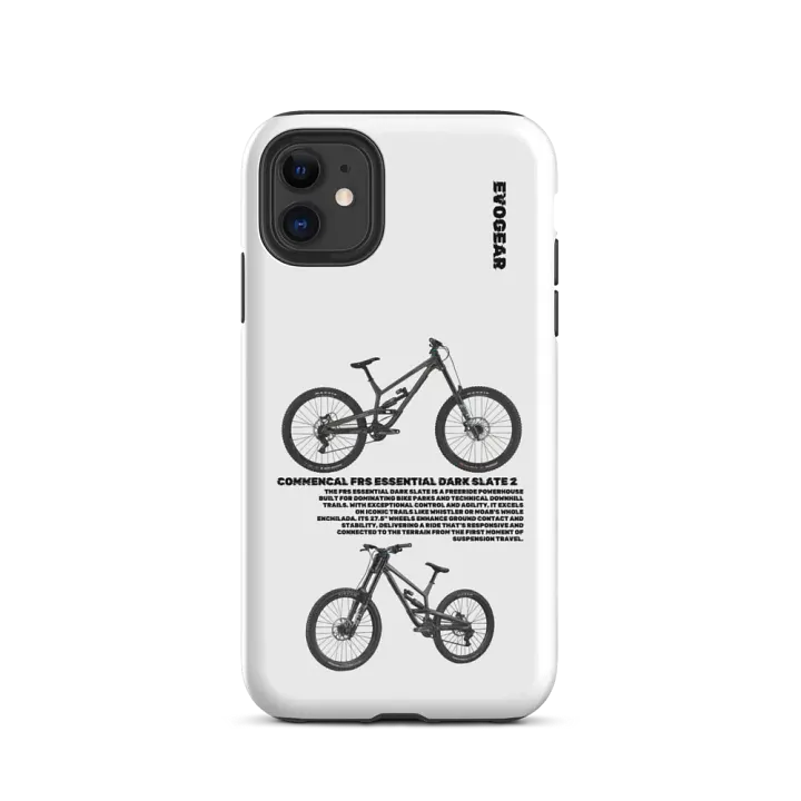 White Commencal FRS Essential Dark Slate 2 iPhone Case product image (47)