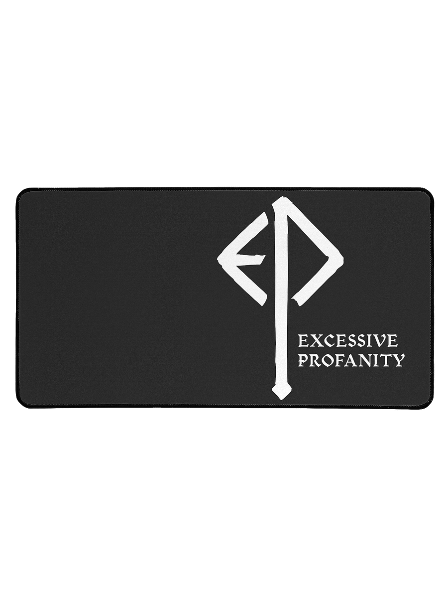 Executioner Desk Mat 'Rune' B&W product image (1)