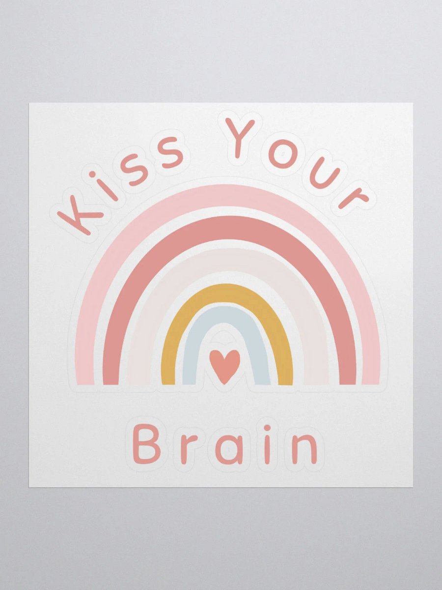 Kiss Your Brain Sticker product image (1)