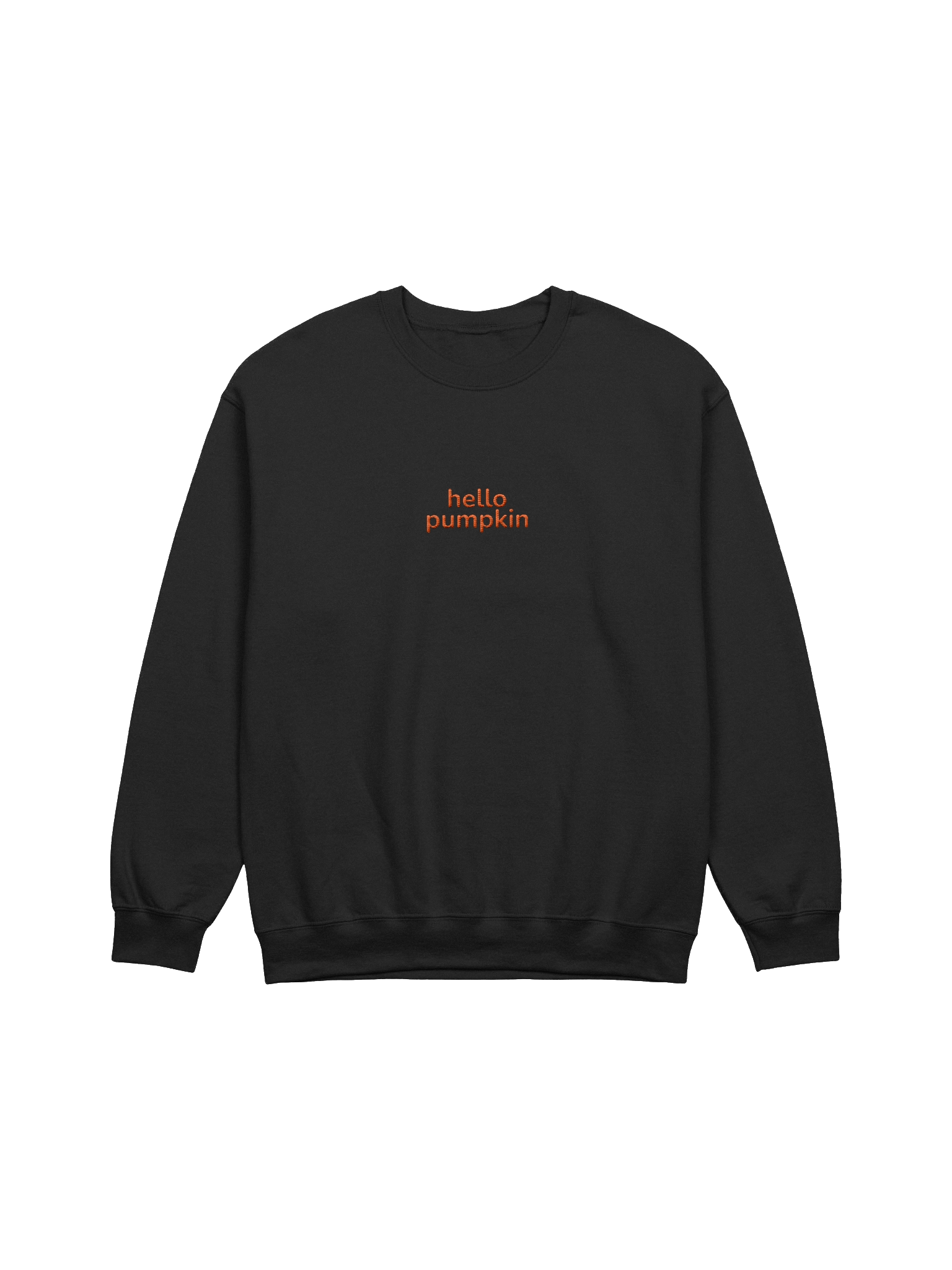 hello pumpkin embroidered sweatshirt product image (2)