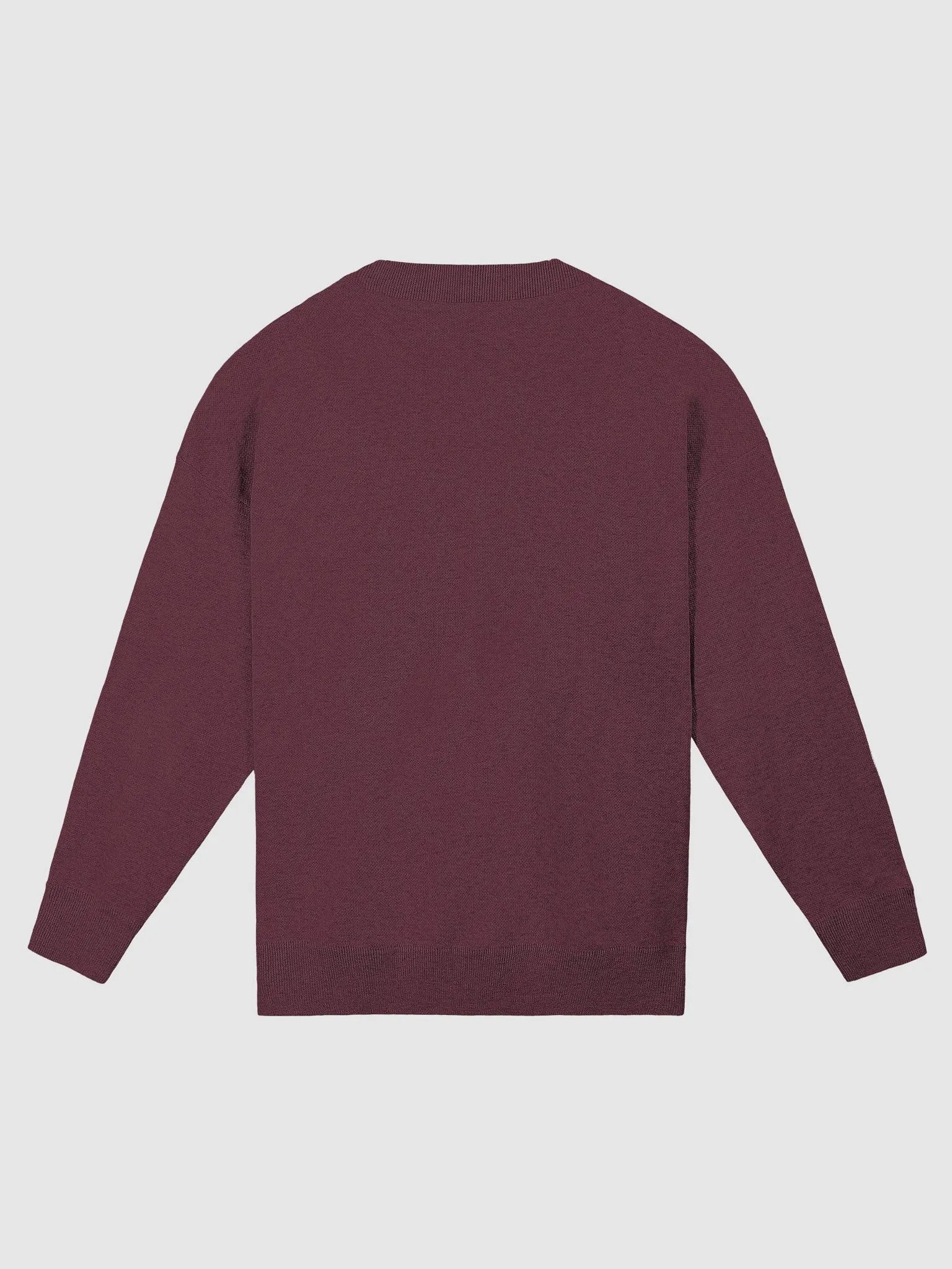 magic mind (lg. design, maroon and red) knitwear relaxed crewneck product image (8)