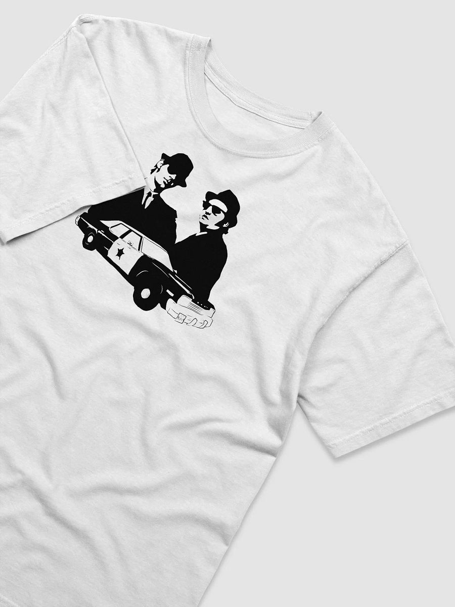 Funny Vintage blues brothers and soul sisters shirt on a mission from god fan Redbubble with Bluesmobile Essential T-Shirt for men women product image (3)