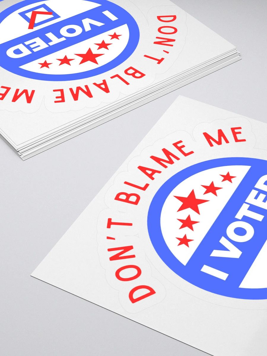 Don't Blame Me Sticker. product image (10)