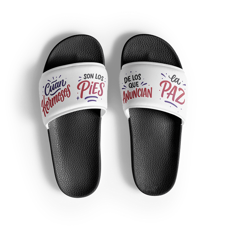 Men’s Christian Slides (Spanish) – Romans 10:15 product image (1)