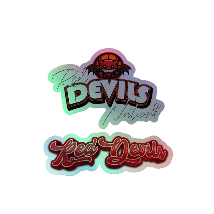 Devils Nation Basketball - Holographic Sticker Set product image (2)