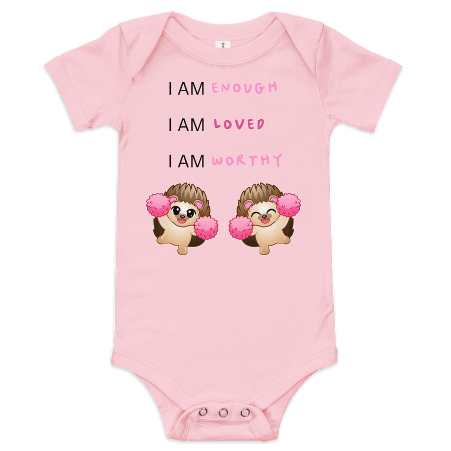 I am loved baby one piece product image (1)