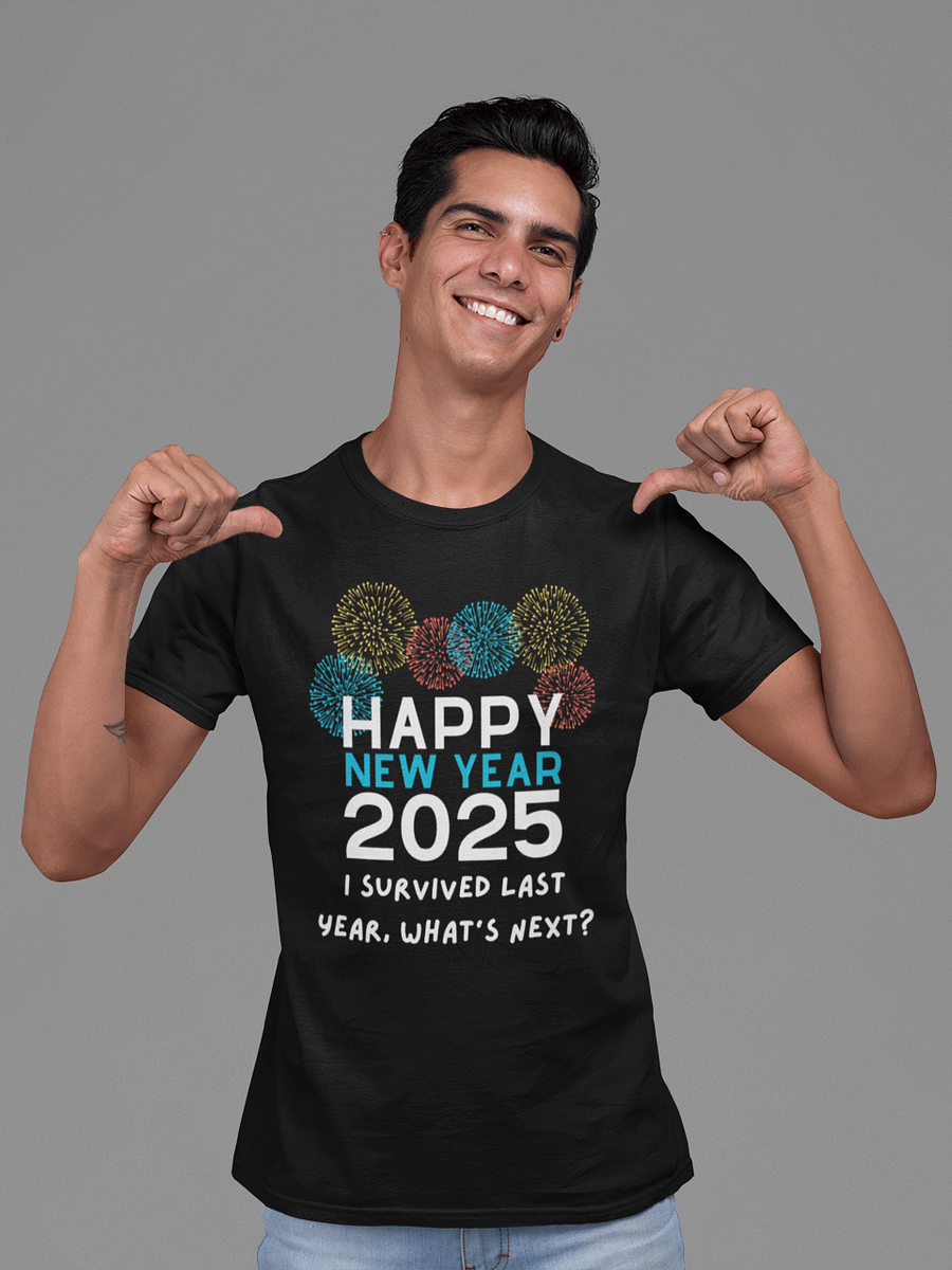 New Year Humor#11 Heavyweight T-shirt product image (1)