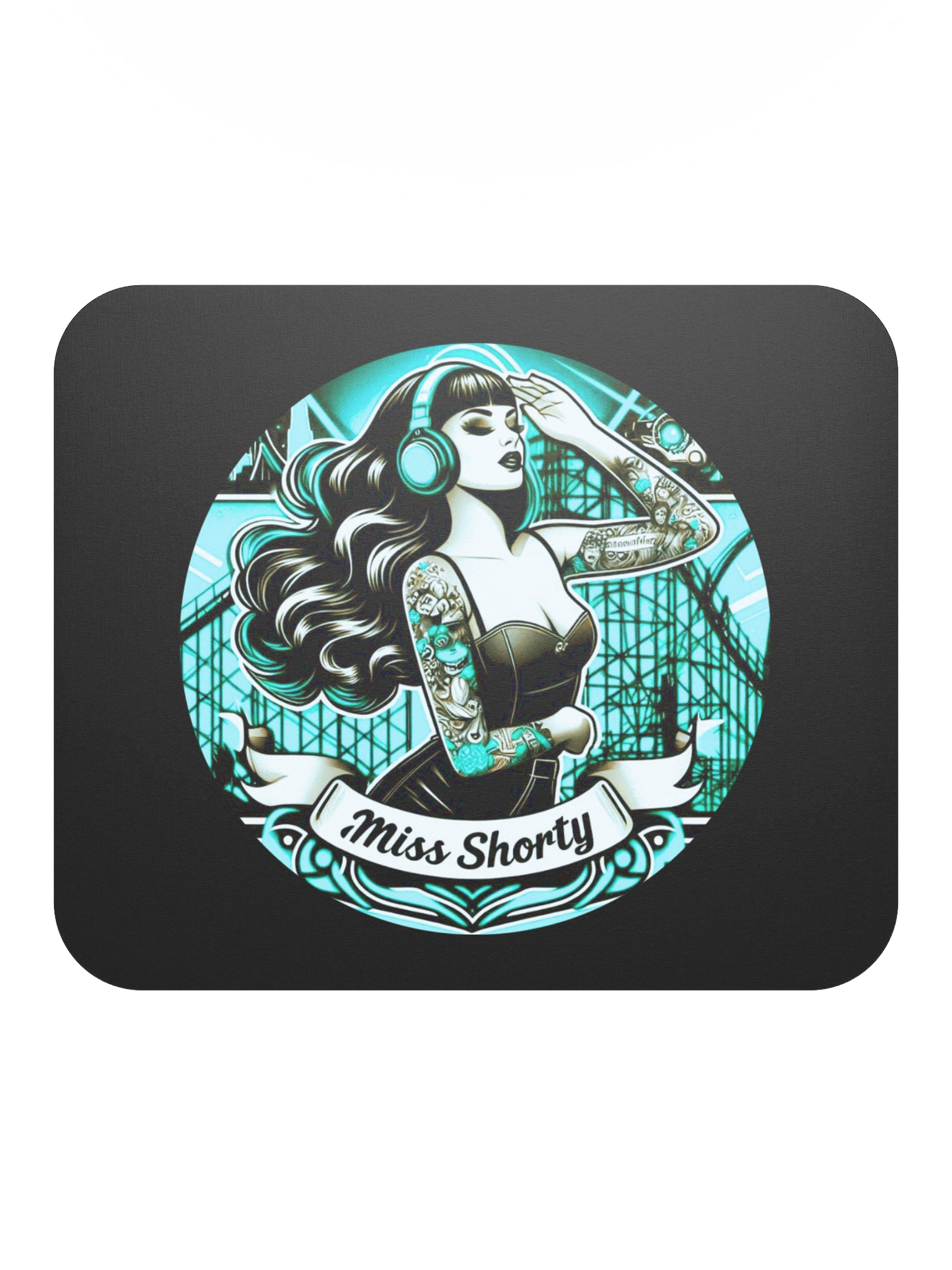 OG Miss Shorty Mouse Pad - Black product image (2)